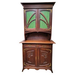 Art Nouveau Cabinet or Cupboard Early 1900's