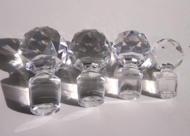 Art Nouveau Cameo Crystal Glass Val St Lambert 9-Piece Signed Dressing  Table Set For Sale at 1stDibs