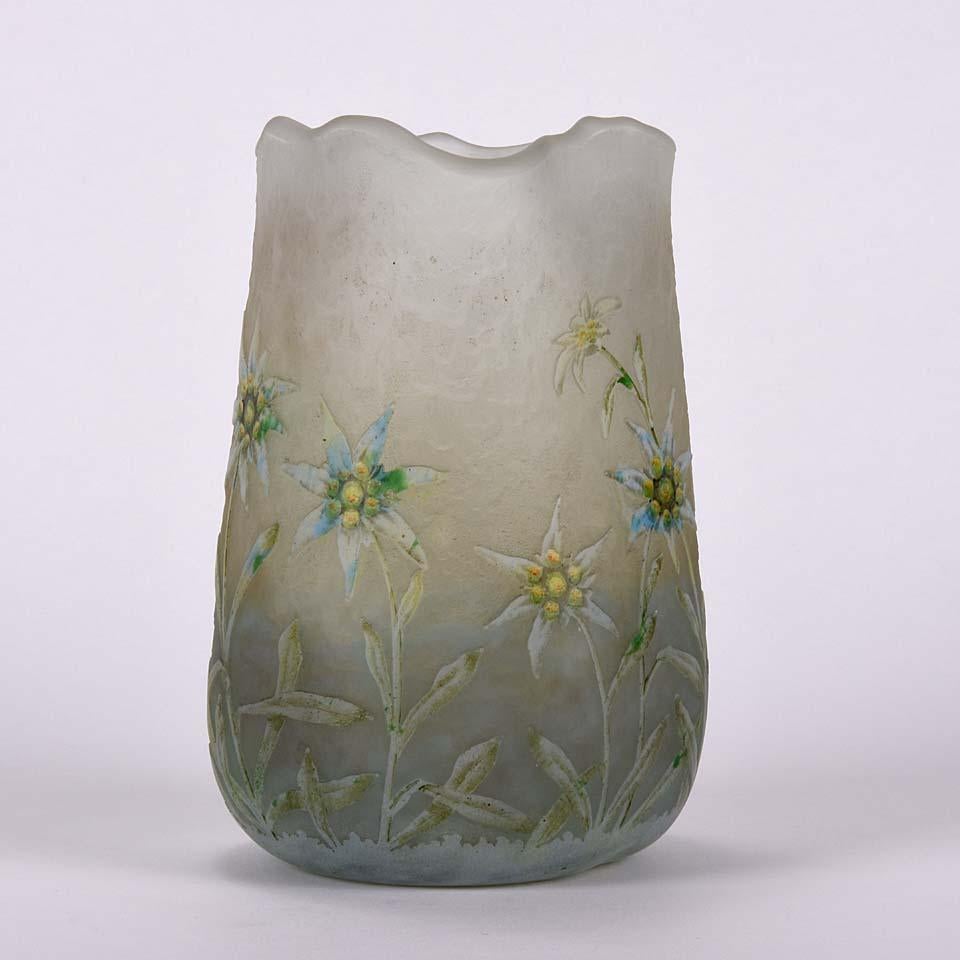 vase edelweiss daum