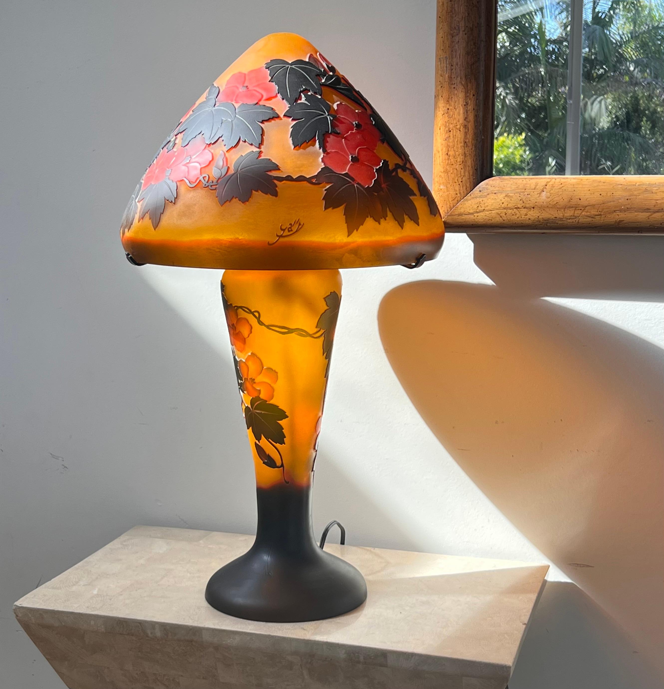galle mushroom lamp