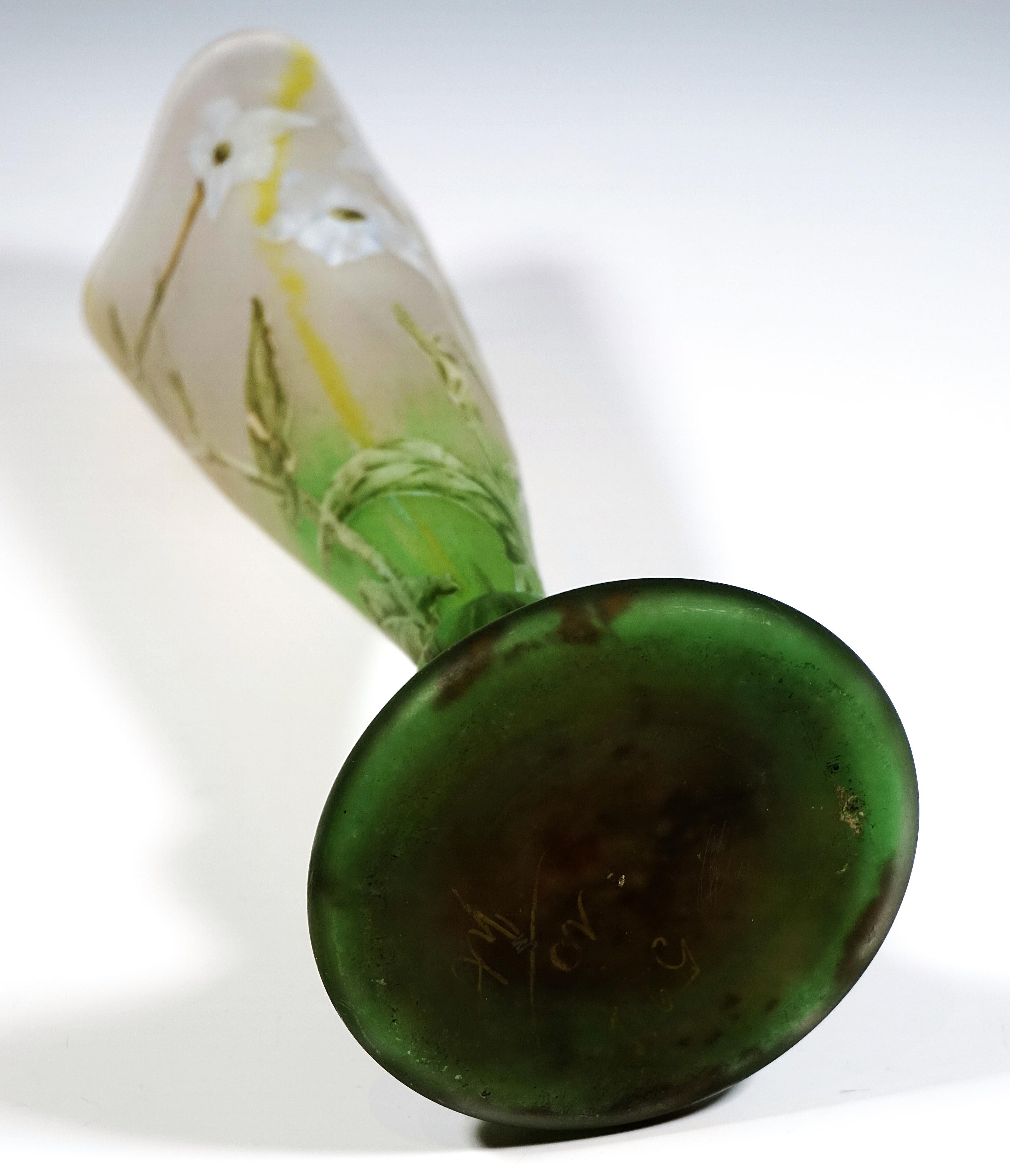 Vaso cammeo Art Decor, Daum Nancy, Francia, 1900-1905 ca. in vendita 1