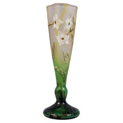 Vaso cammeo Art Decor, Daum Nancy, Francia, 1900-1905 ca.