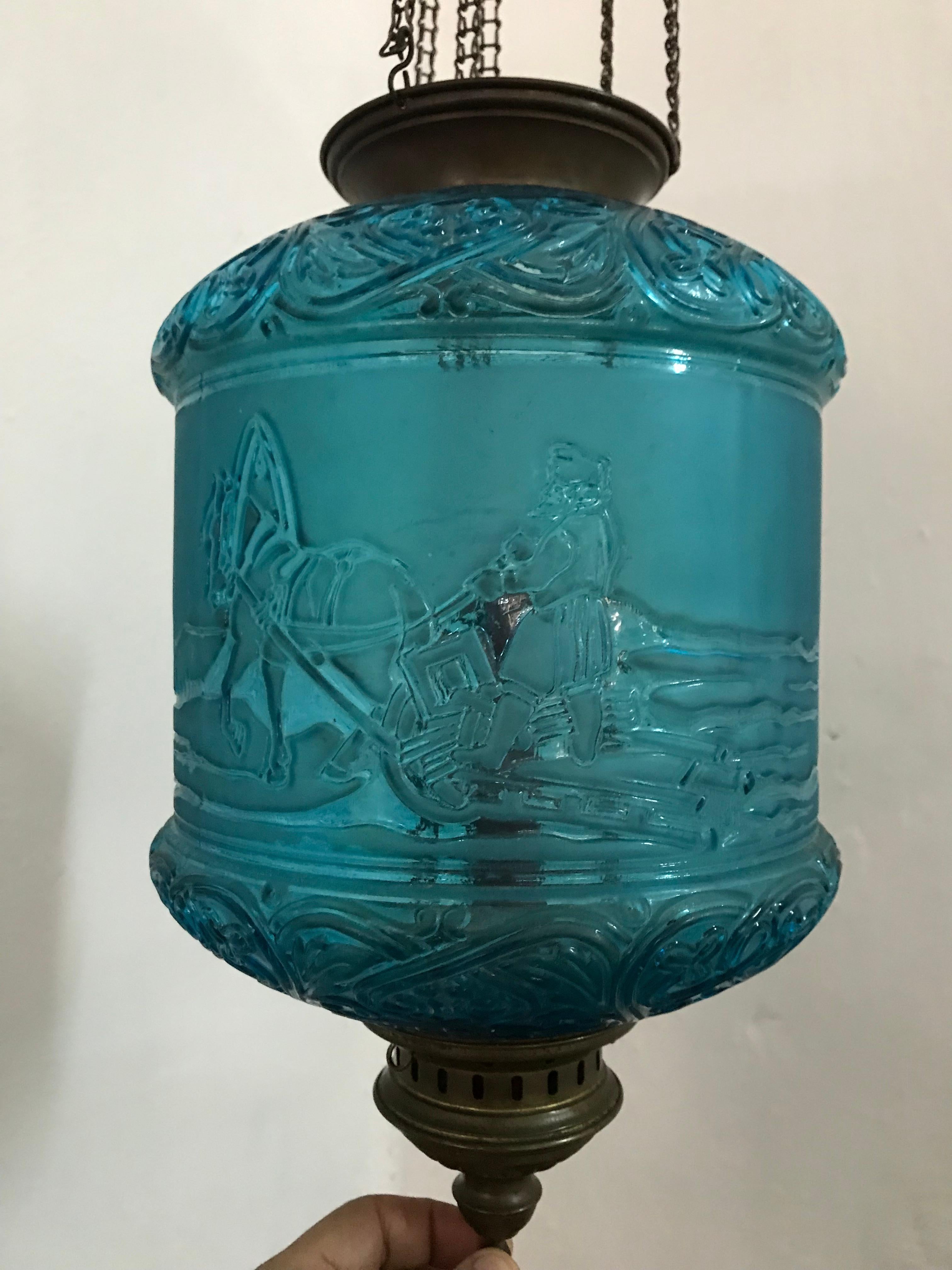 Art Nouveau Candle Lanterns by Baccarat France, Made for the Russian Market 3