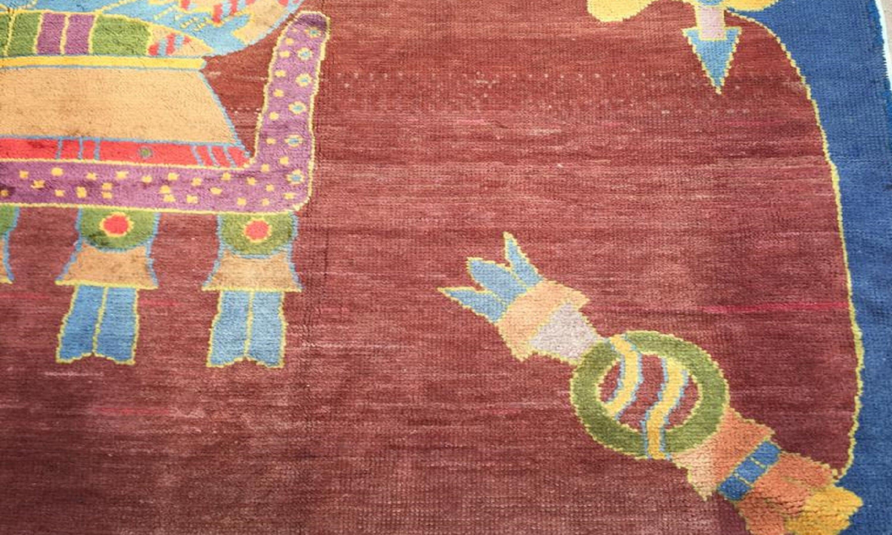 Hand-Woven 238 -  Art Nouveau Carpet