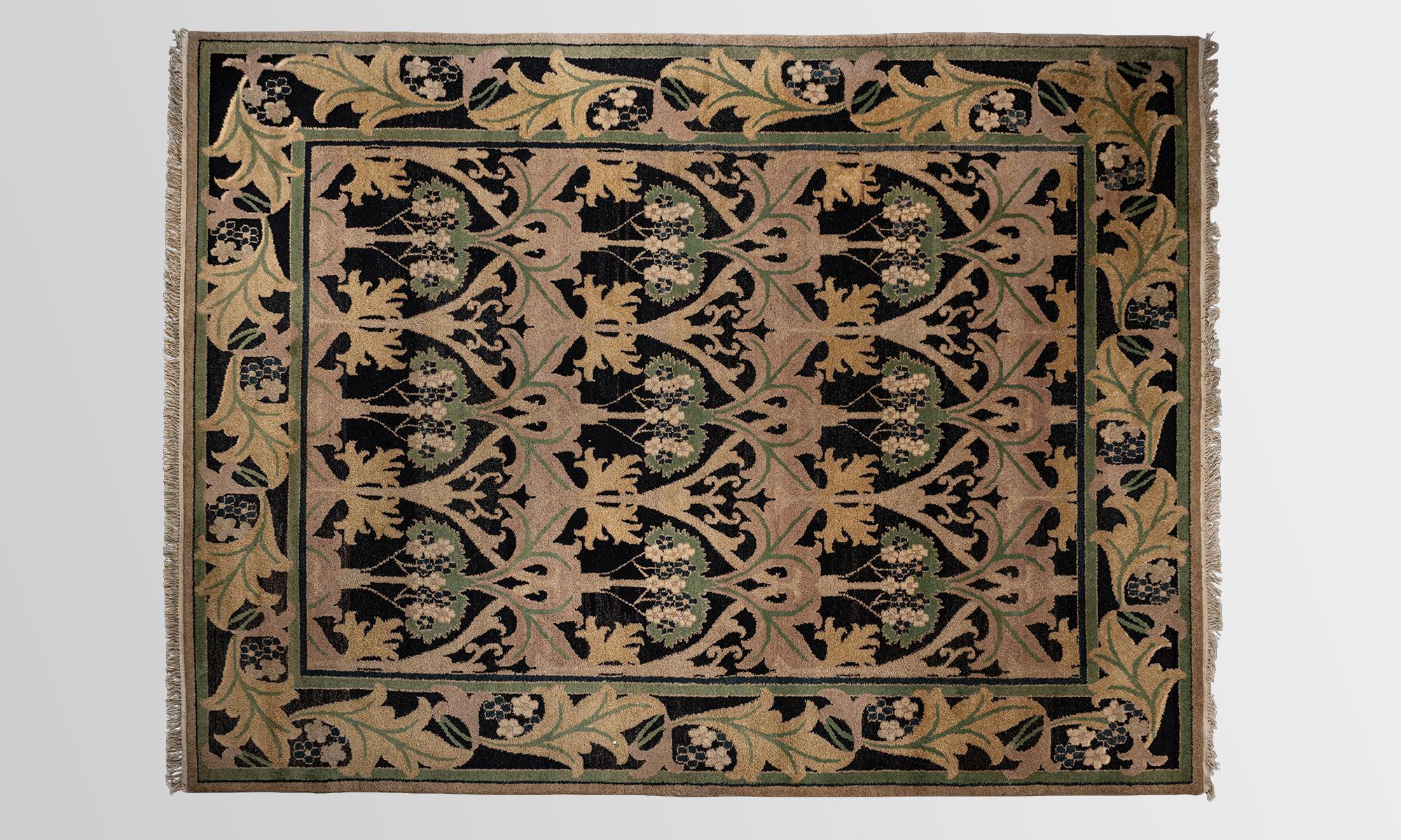 American Art Nouveau Carpet in the Style of William Morris, America circa 21st Century