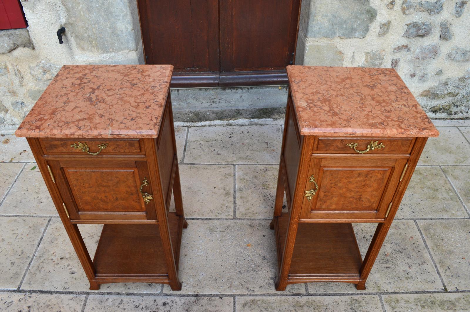 Art Nouveau Carved Bedroom Set, Attributed to Louis Majorelle, circa 1905 For Sale 8