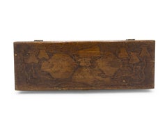 Art Nouveau Carved Wooden Box