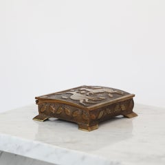 Coffret Art nouveau de Niels Dam Ravn, années 1930, Danemark