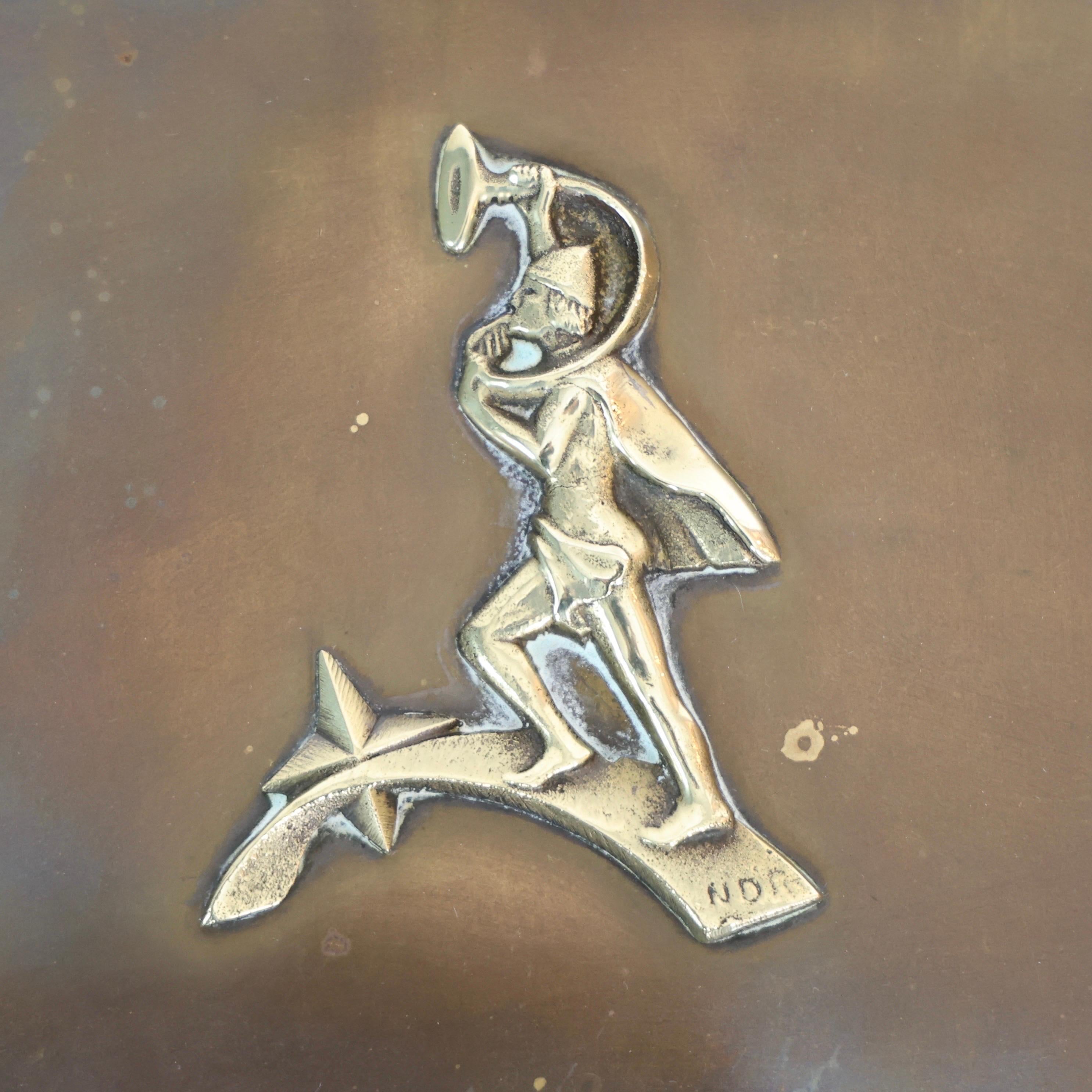 Cercueil Art nouveau de Nils Dam Rasmussen, années 1920, Danemark en vente 3