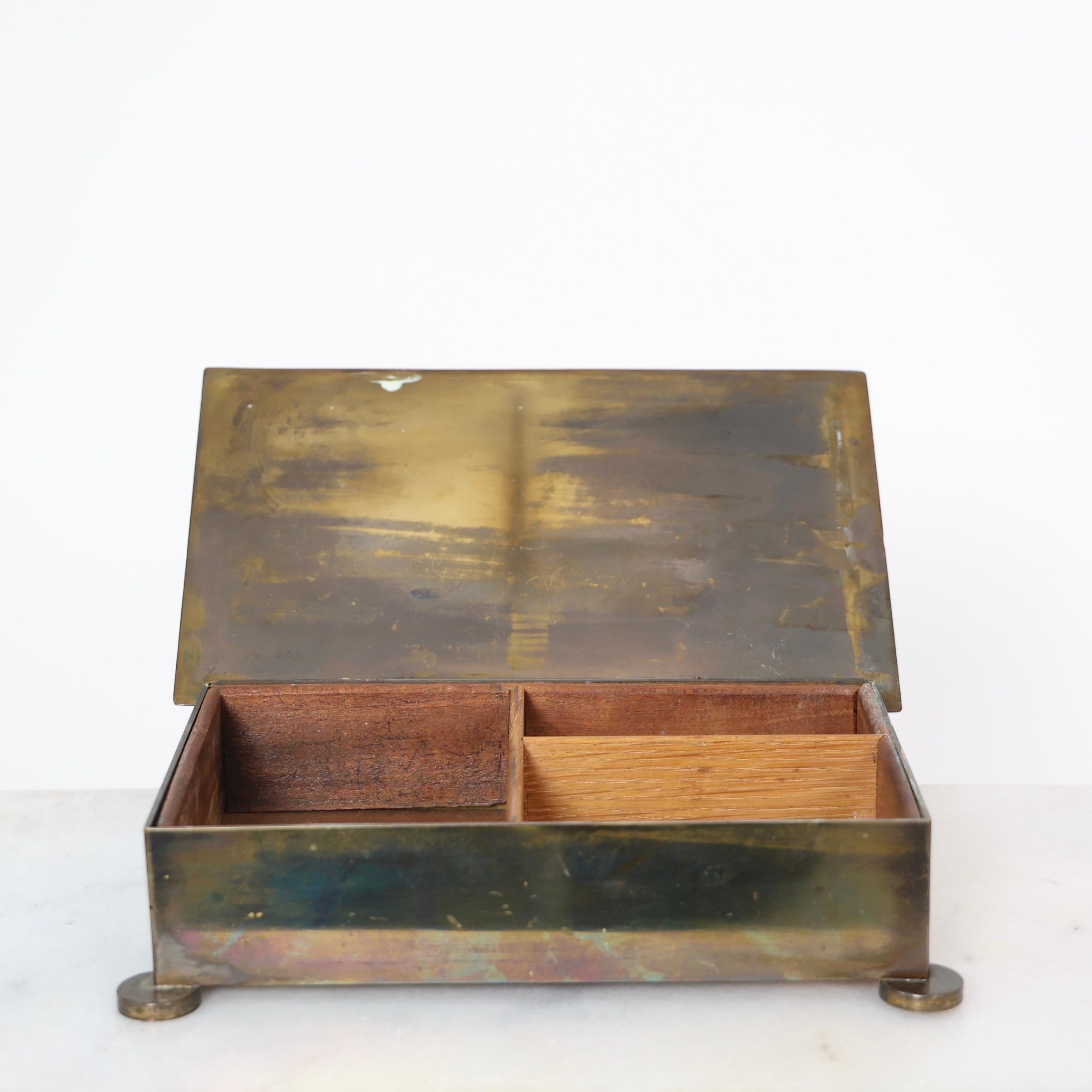 Cercueil Art nouveau de Nils Dam Rasmussen, années 1920, Danemark en vente 1