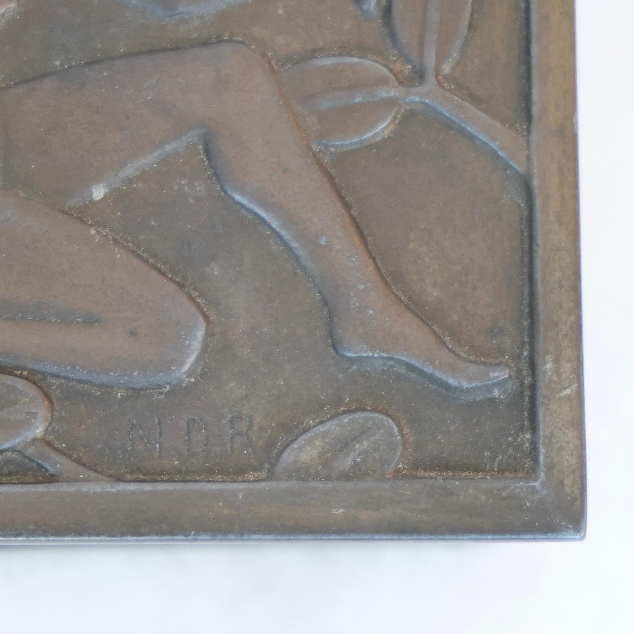 Art Nouveau Casket by Nils Dam Rasmussen, 1920s, Denmark For Sale 2