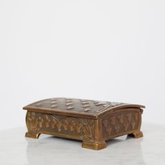 Scrigno Art Nouveau di Nils Dam Rasmussen, anni '1930, Danimarca