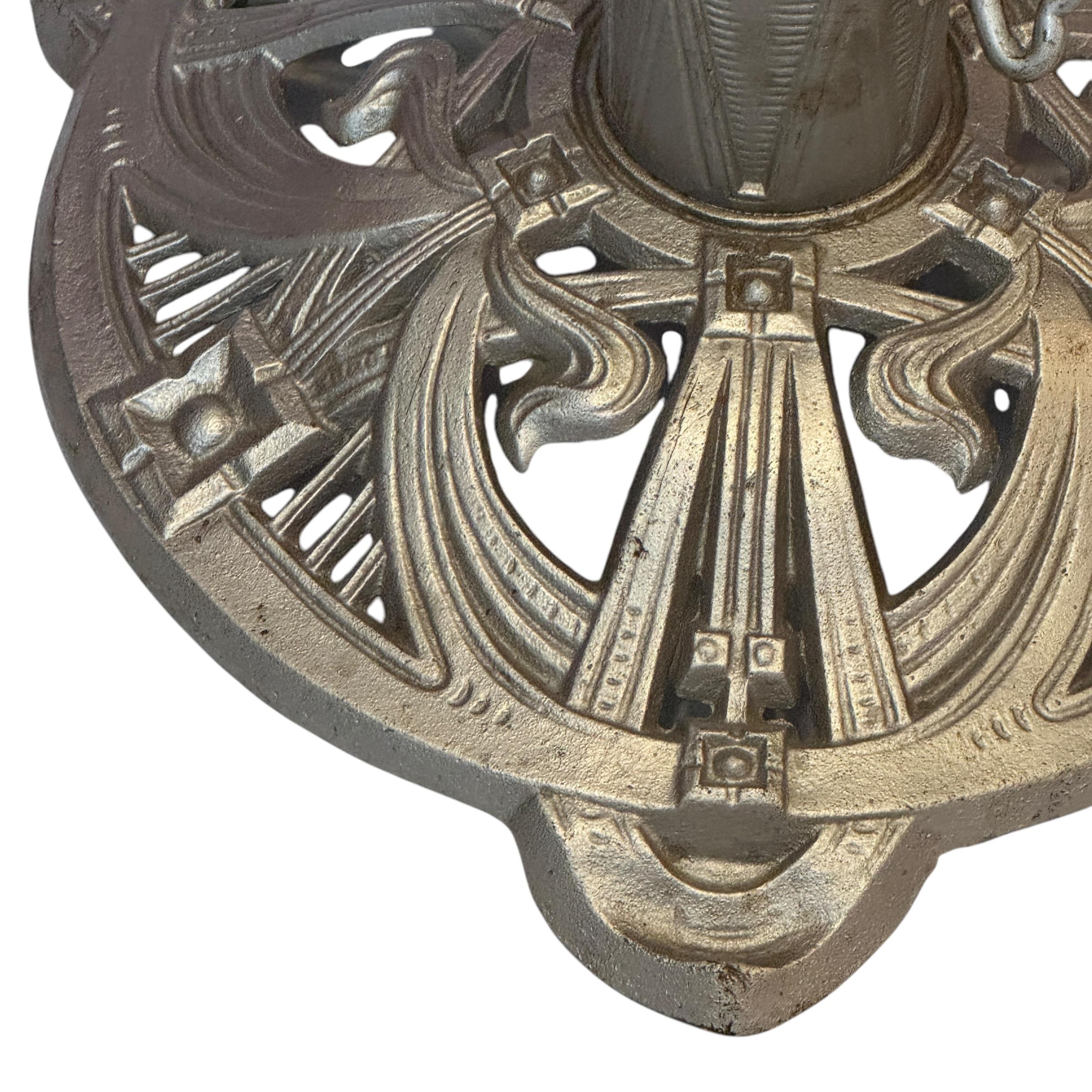 Art Nouveau Cast Iron Christmas Tree Stand, Vintage, German, 1910s In Good Condition For Sale In Nuernberg, DE