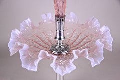 Art Nouveau Centerpiece Glass by Argentor, Austria, circa 1900