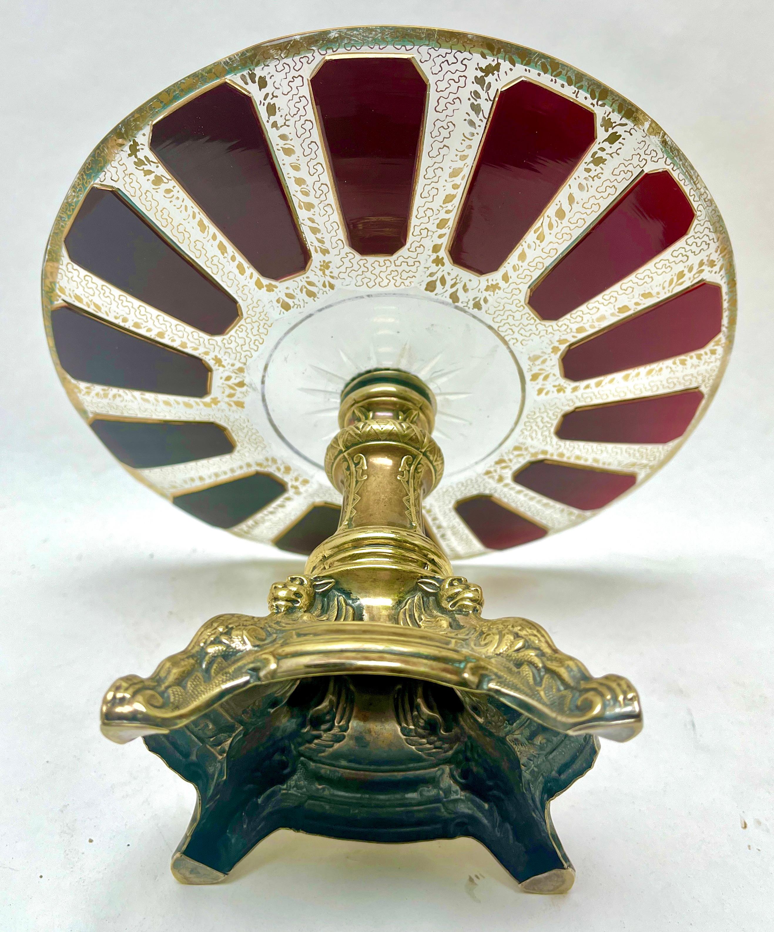 Art Nouveau Centrepiece Attributed to Kayser in Germany, circa 1900 In Good Condition For Sale In Verviers, BE