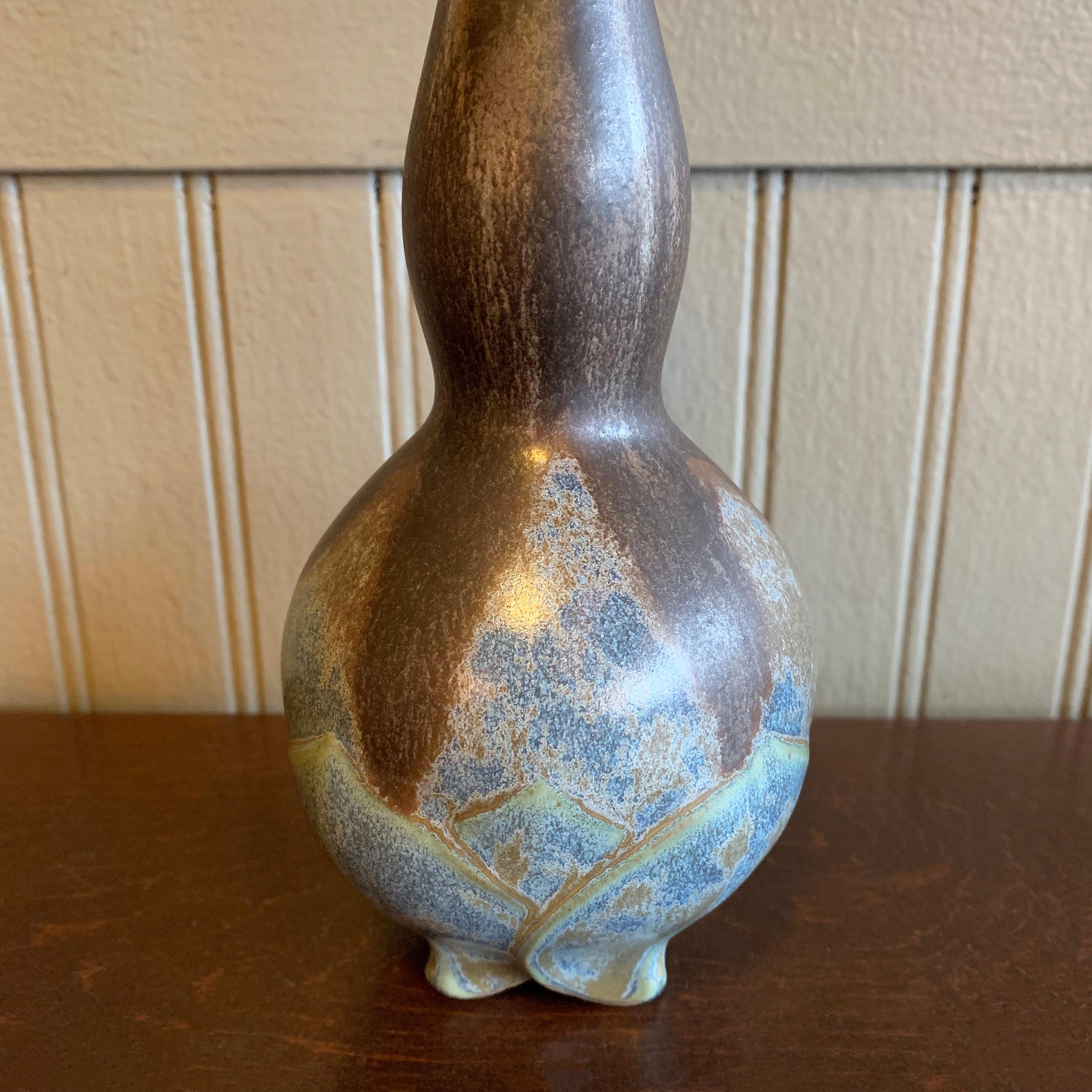 Art Nouveau Ceramic Art Pottery Bud Vase 1