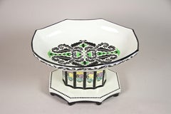 Art Nouveau Ceramic Centerpiece by Wiener Kunstkeramische Werkstätte, ca. 1910