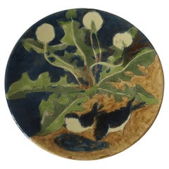 Art Nouveau Ceramic Dish by Niels Skovgaard, Utterslev, Denmark, C.1887