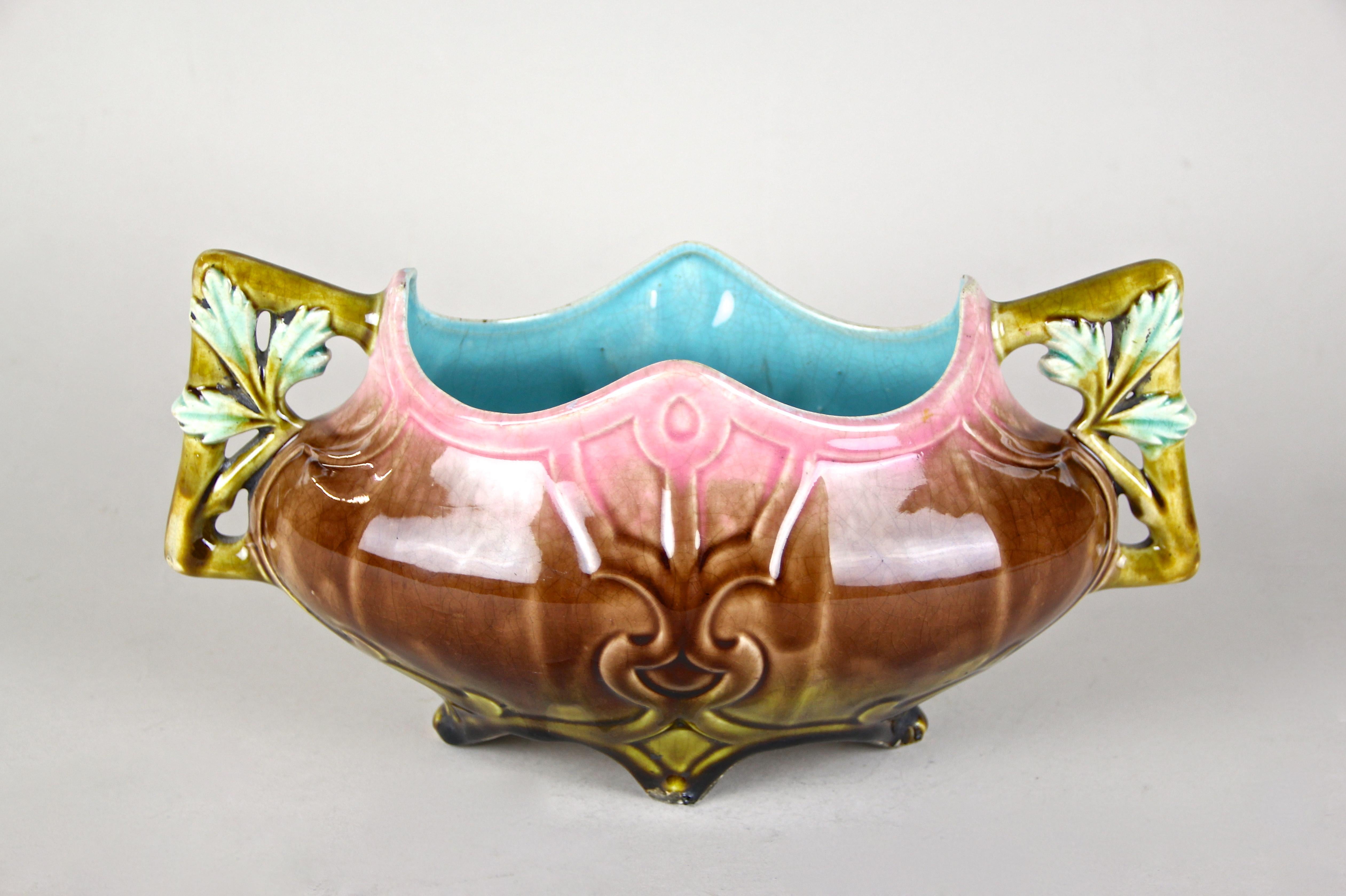 20th Century Art Nouveau Ceramic Jardinière, France, circa 1900