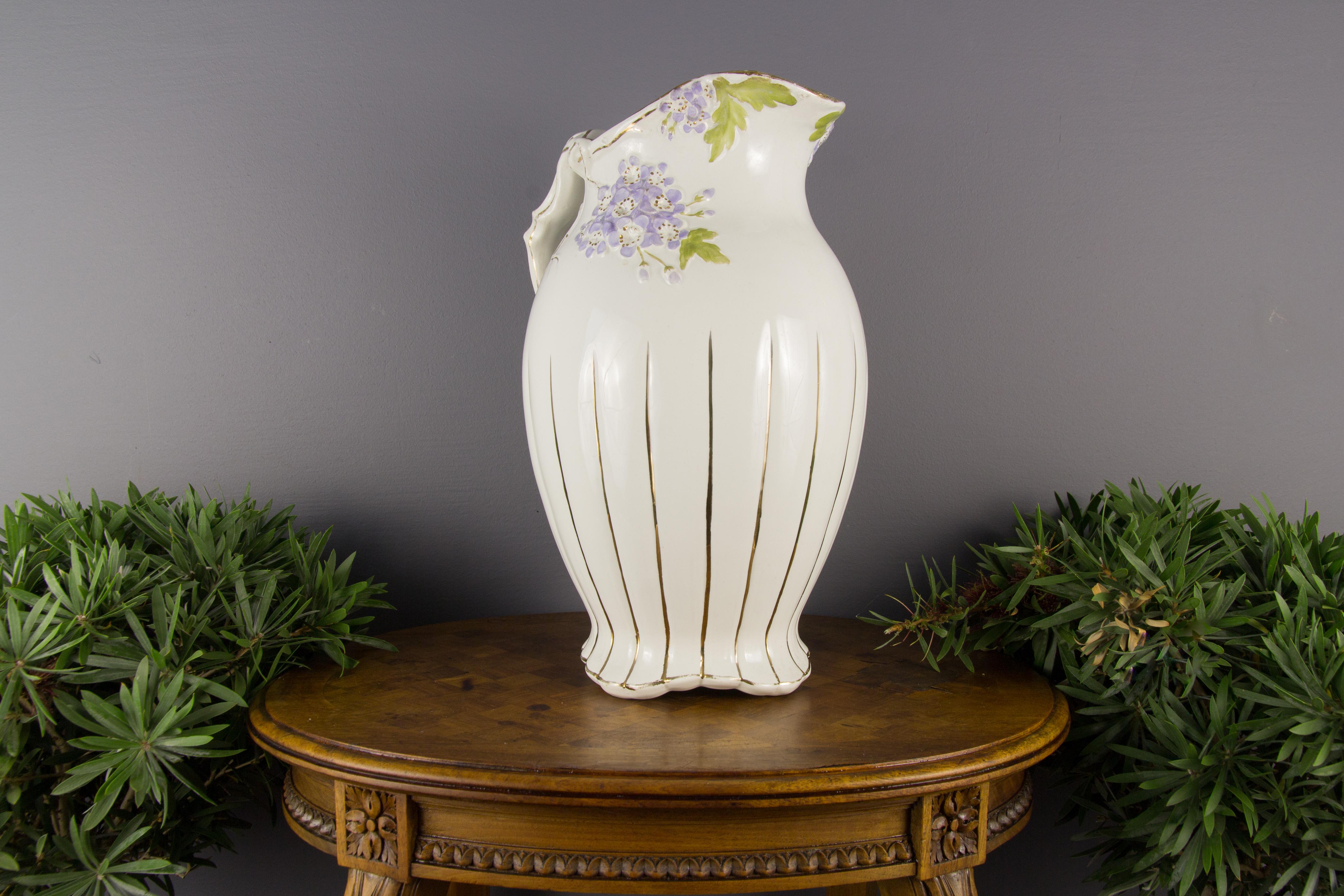Art Nouveau Ceramic Jug or Vase 2