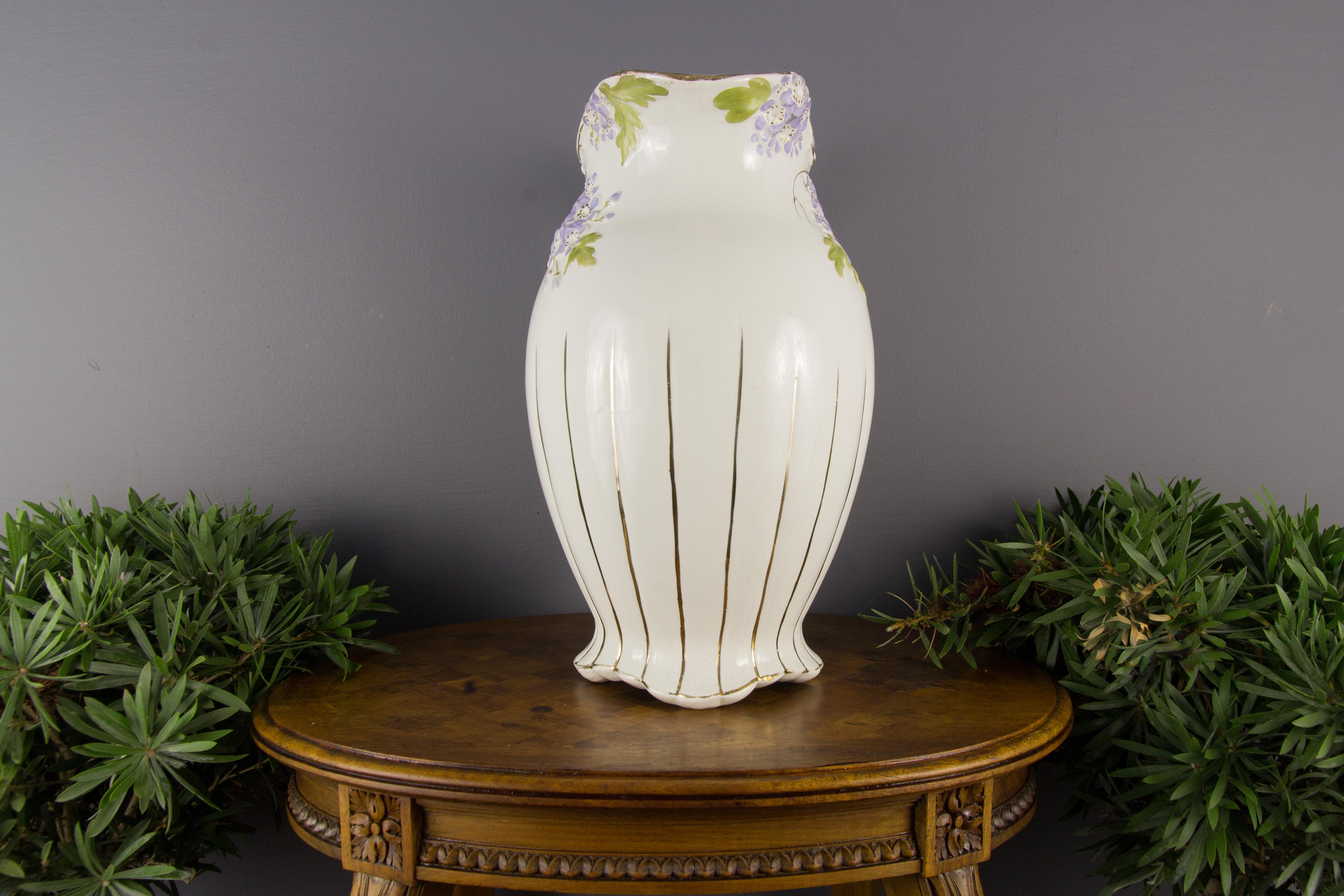 Art Nouveau Ceramic Jug or Vase 3