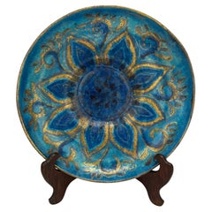 Art Nouveau Ceramic Sunflower Platter by Edith Varian Cockcroft C. 1930