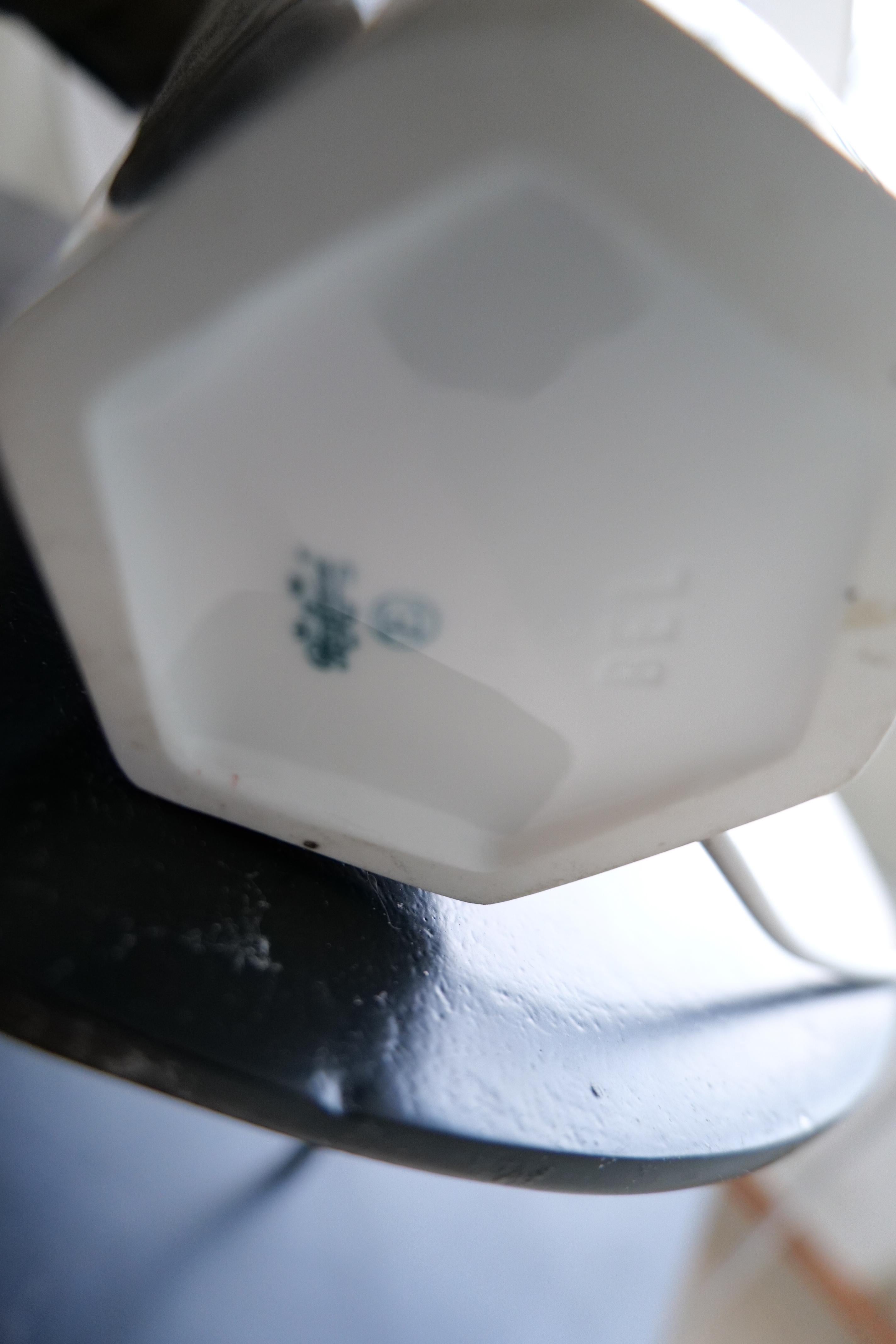 Art Nouveau Ceramic Table Lamp Rörstrand Sweden, 1900 en venta 8