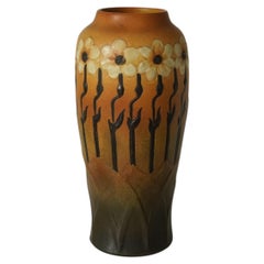 Vaso in ceramica Art Nouveau di Georg Jensen, P. Ipsens Enke, Copenaghen, 1900 ca.