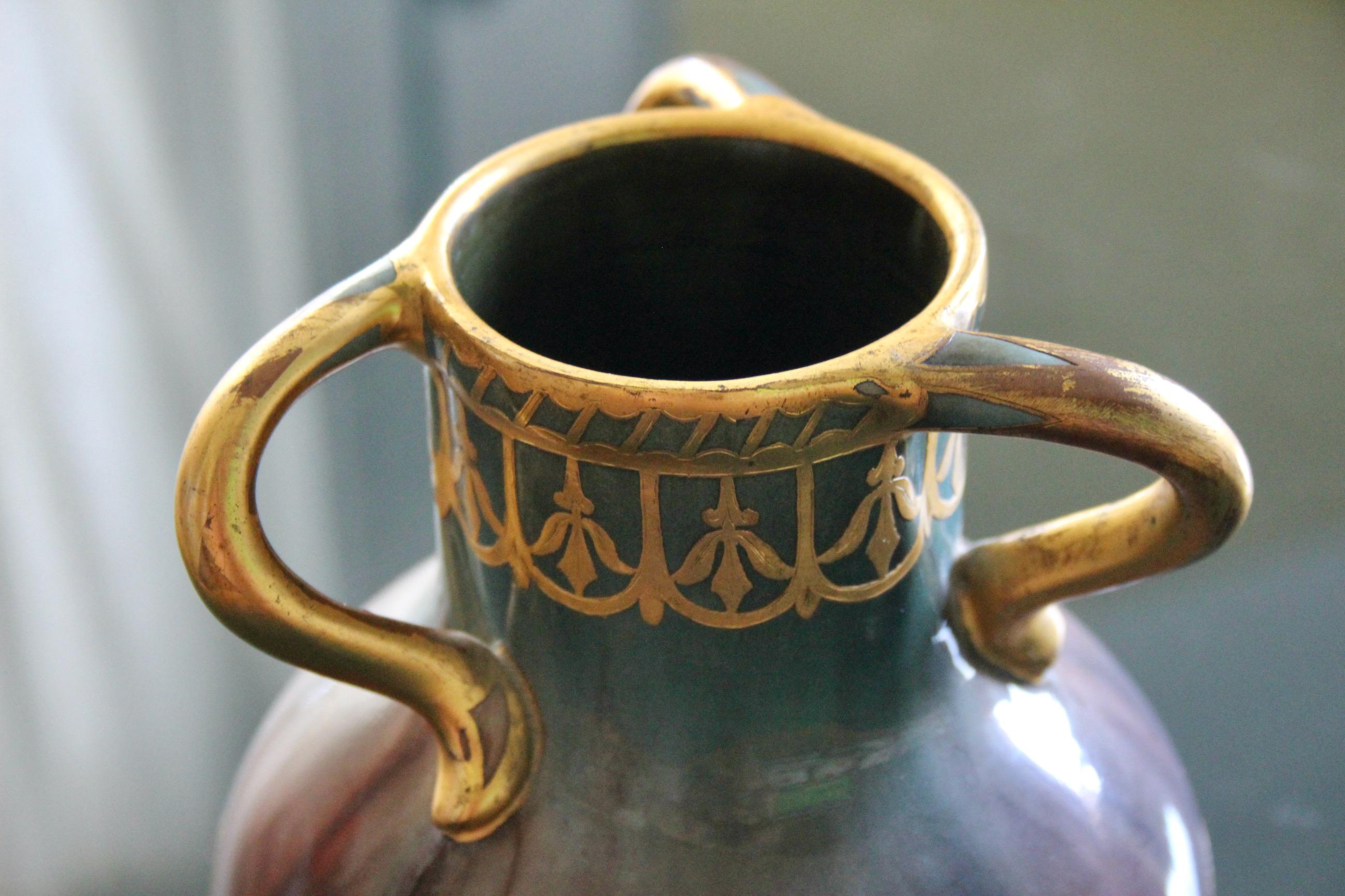 XX secolo Vaso in ceramica Art nouveau in vendita