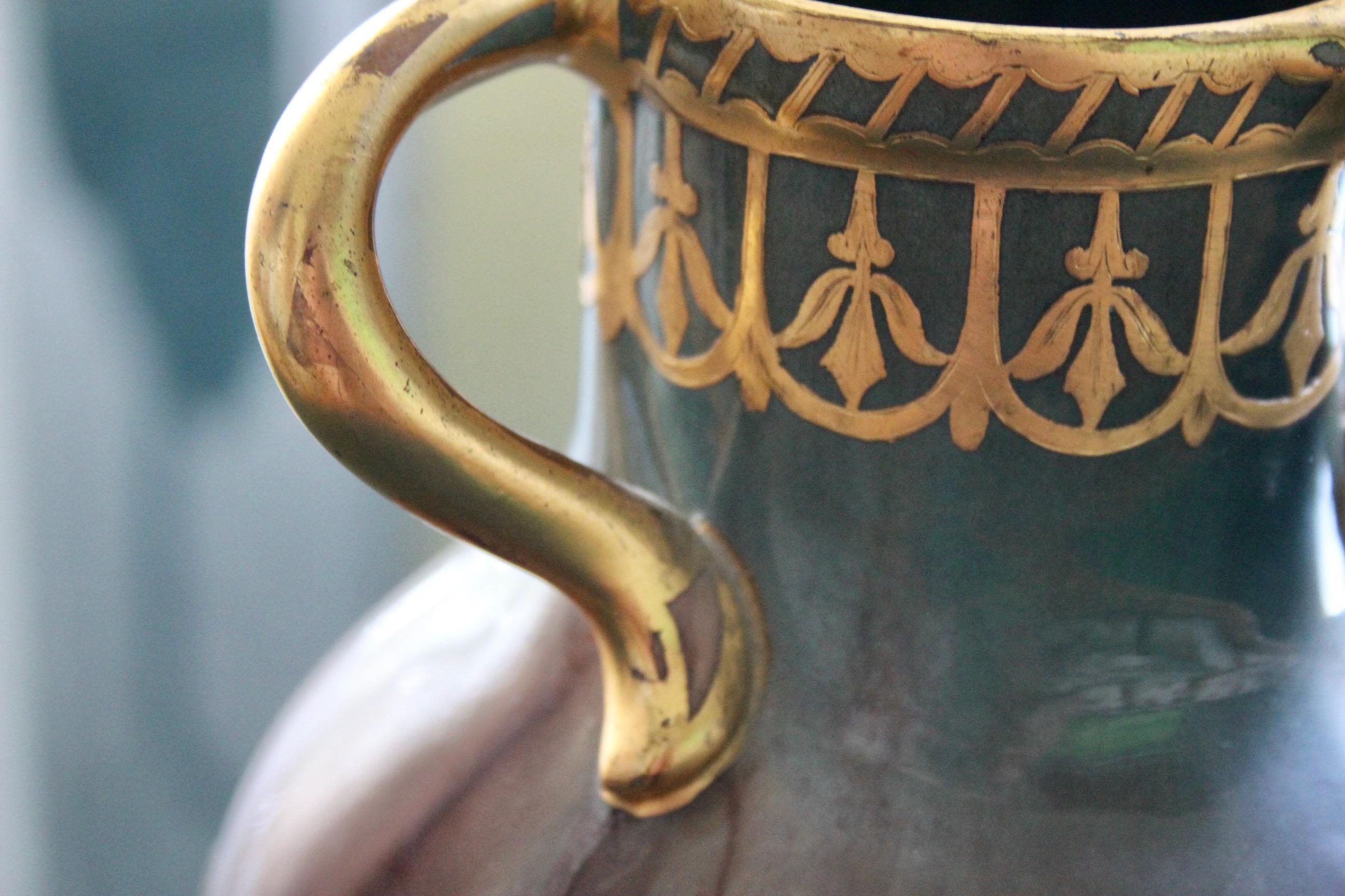Ceramica Vaso in ceramica Art nouveau in vendita