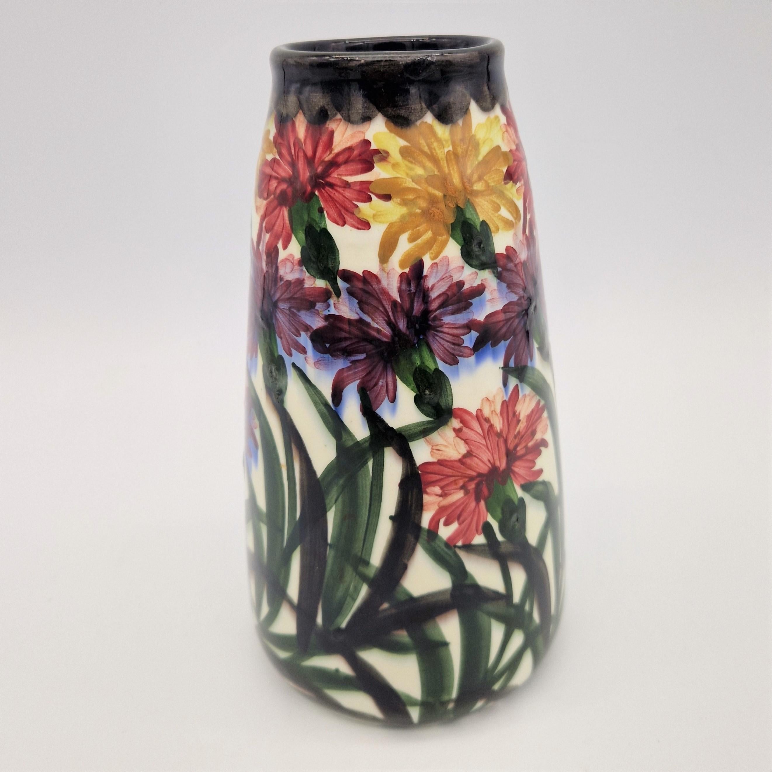 German Art Nouveau ceramic vase from Schramberg. 1900 - 1920 For Sale