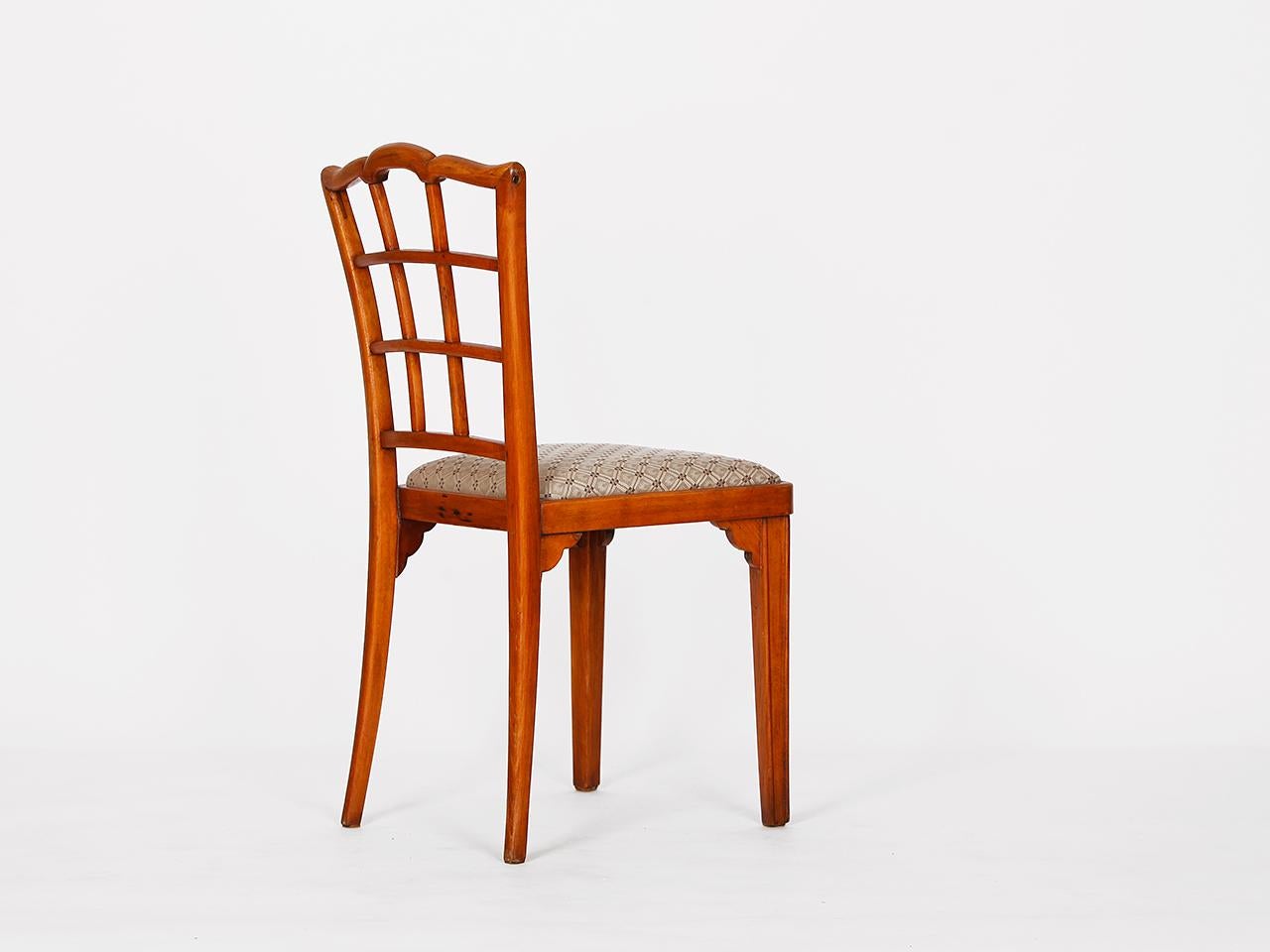 Art Nouveau Chair A 562 by Otto Prutscher for Thonet, 1910s In Good Condition For Sale In Wien, AT