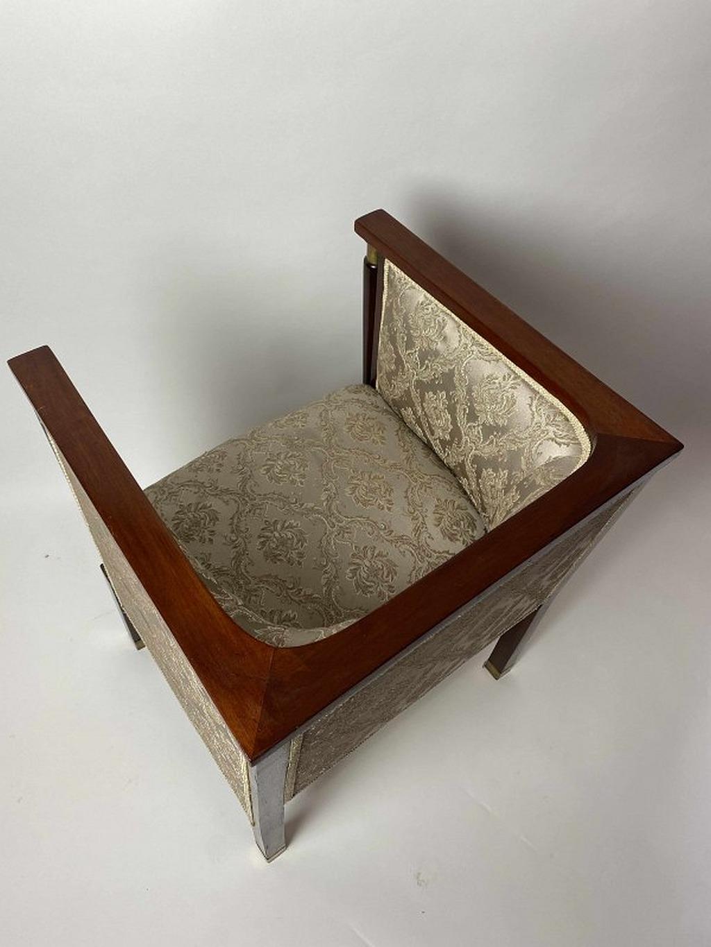 Early 20th Century Art Nouveau Chair by Hans Christiansen for Darmstadt