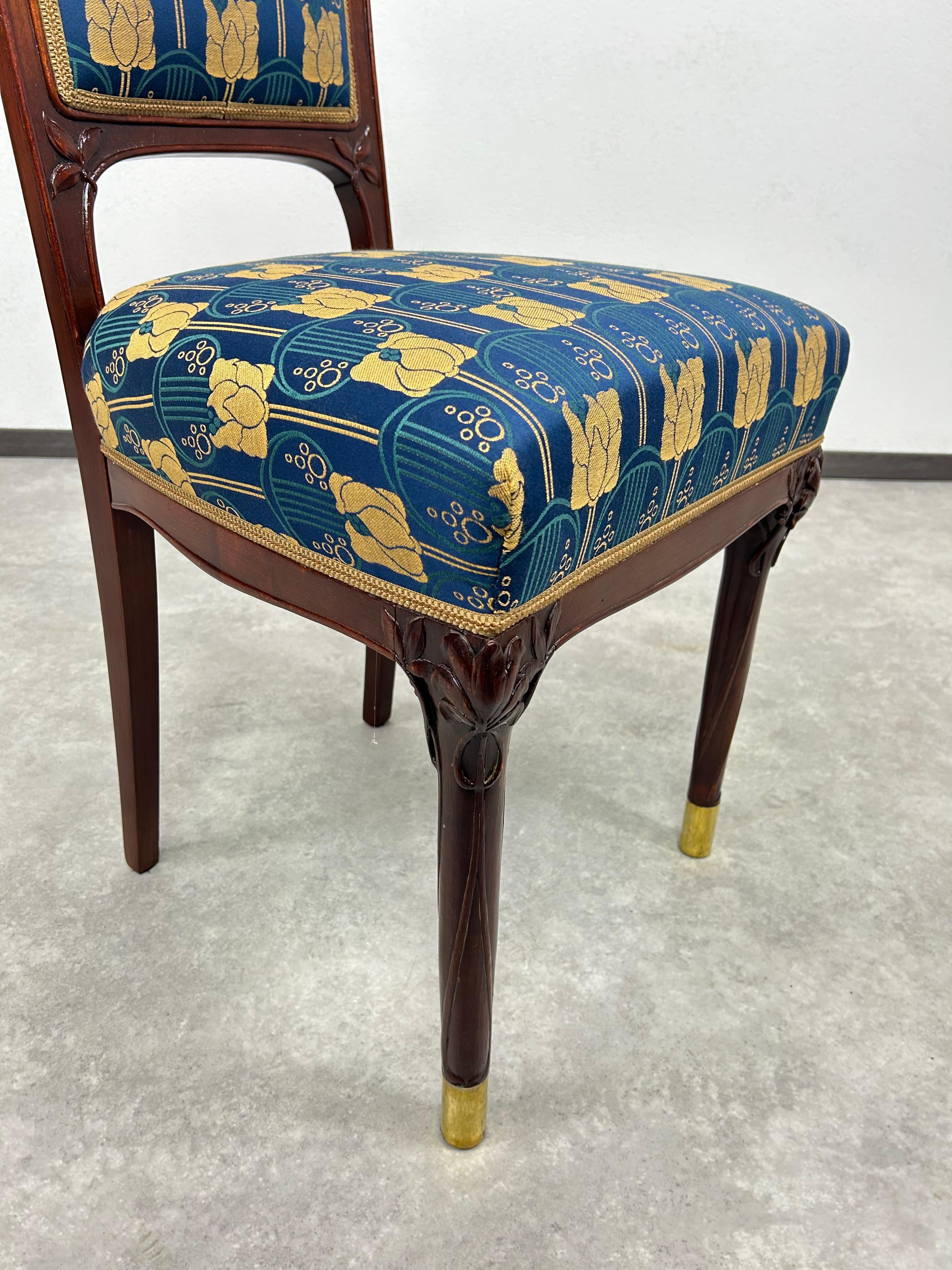 Art nouveau chair im Angebot 3