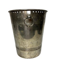 Art Nouveau Champagne Cooler Ice Bucket Silver Plated, Germany