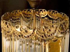 An ART NOUVEAU Chandelier CEILING FIXTURE by HECTOR GUIMARD, France 1900-1960