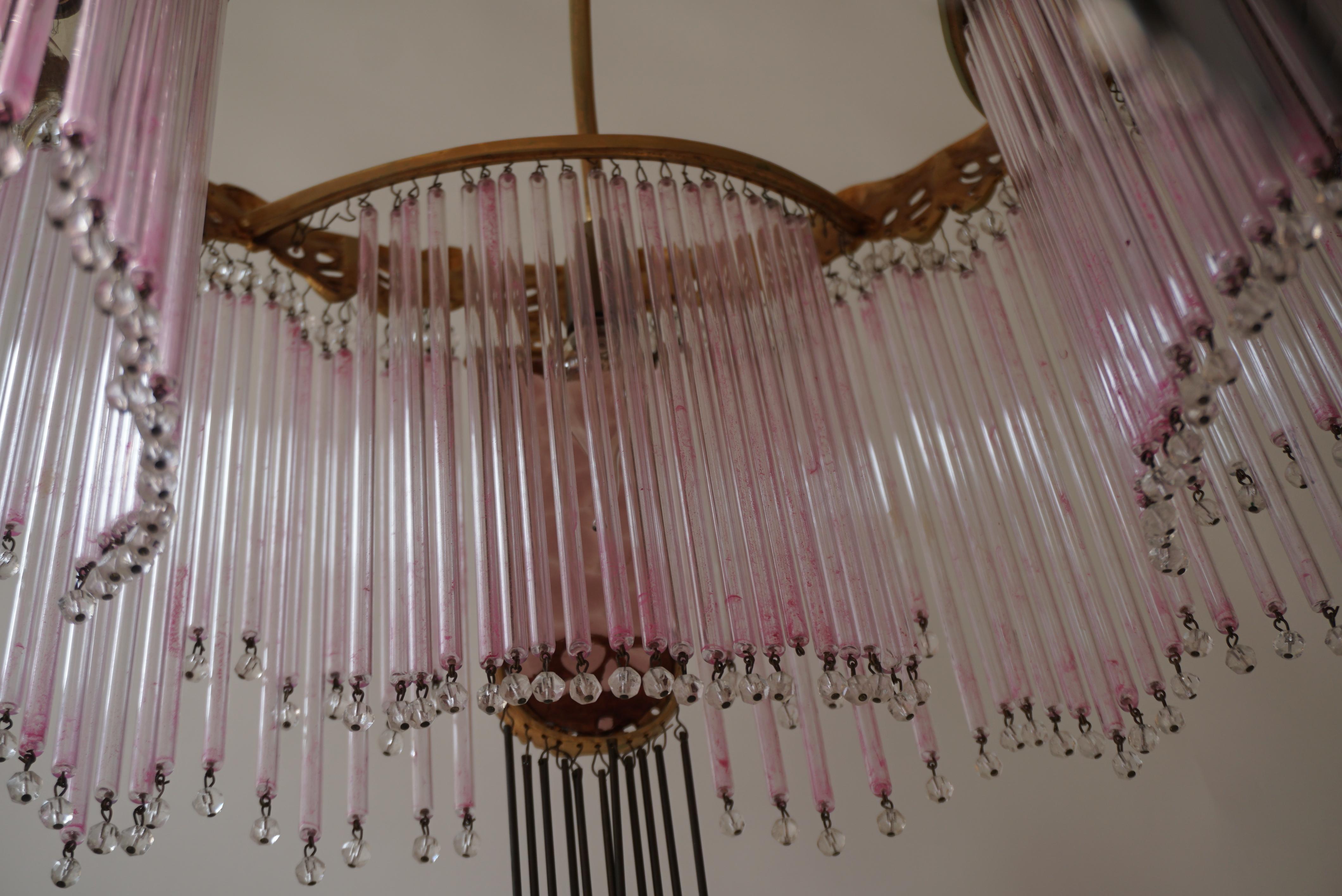 Art Nouveau Chandelier by Hector Guimard, France Paris 1900-1970 For Sale 9