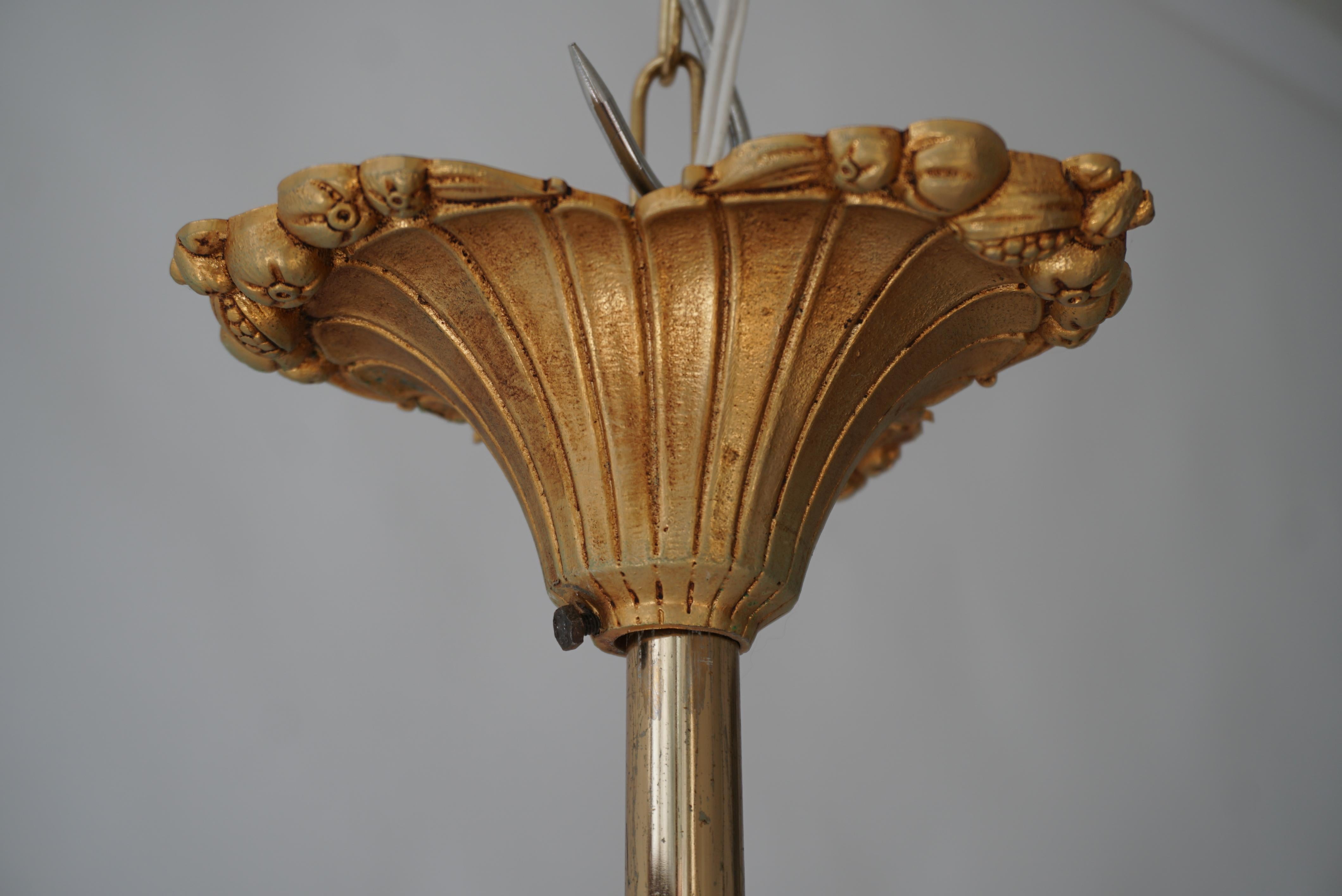 Art Nouveau Chandelier by Hector Guimard, France Paris 1900-1970 For Sale 14