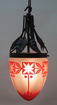 Jugendstil-Kronleuchter von Luneville, Frankreich, 1900er Jahre