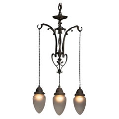 Art Nouveau Chandelier, England 1930