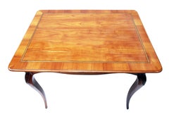 Table d'appoint en cerisier Art Nouveau