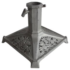 Soporte Art Nouveau para árbol de Navidad, años 1910.