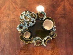 Cigar Barbotine Art Nouveau Set by Jean Bernard De Bruyn, 1900s