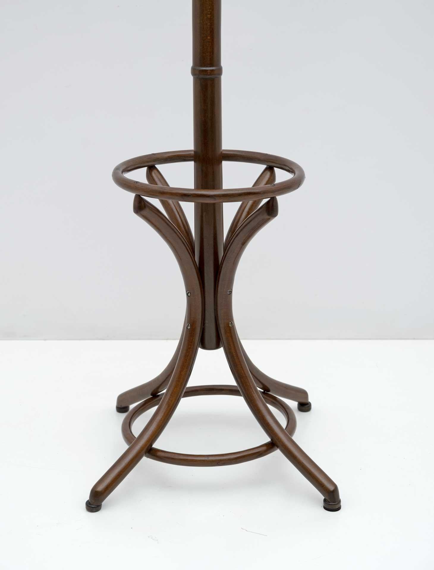 Art Nouveau Clothes Hangers with Umbrella Stand by Thonet, Vienna 2