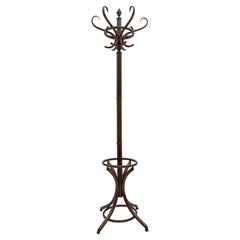 Art Nouveau Clothes Hangers with Umbrella Stand by Thonet, Vienna