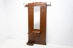 Art Nouveau Coat and Hat Hanger, circa 1910, Austria-Hungary