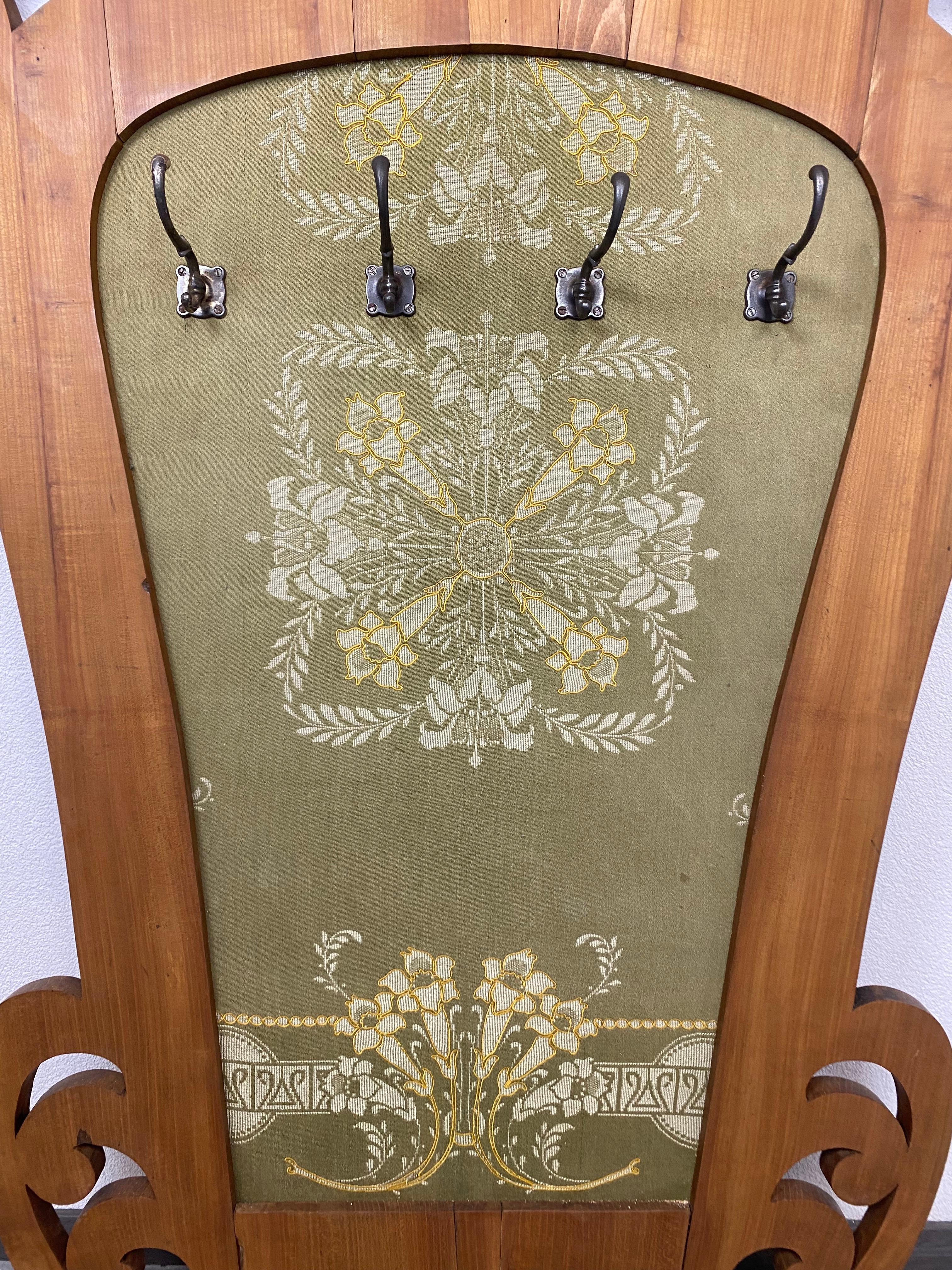 Slovak Art Nouveau Coat Hanger For Sale