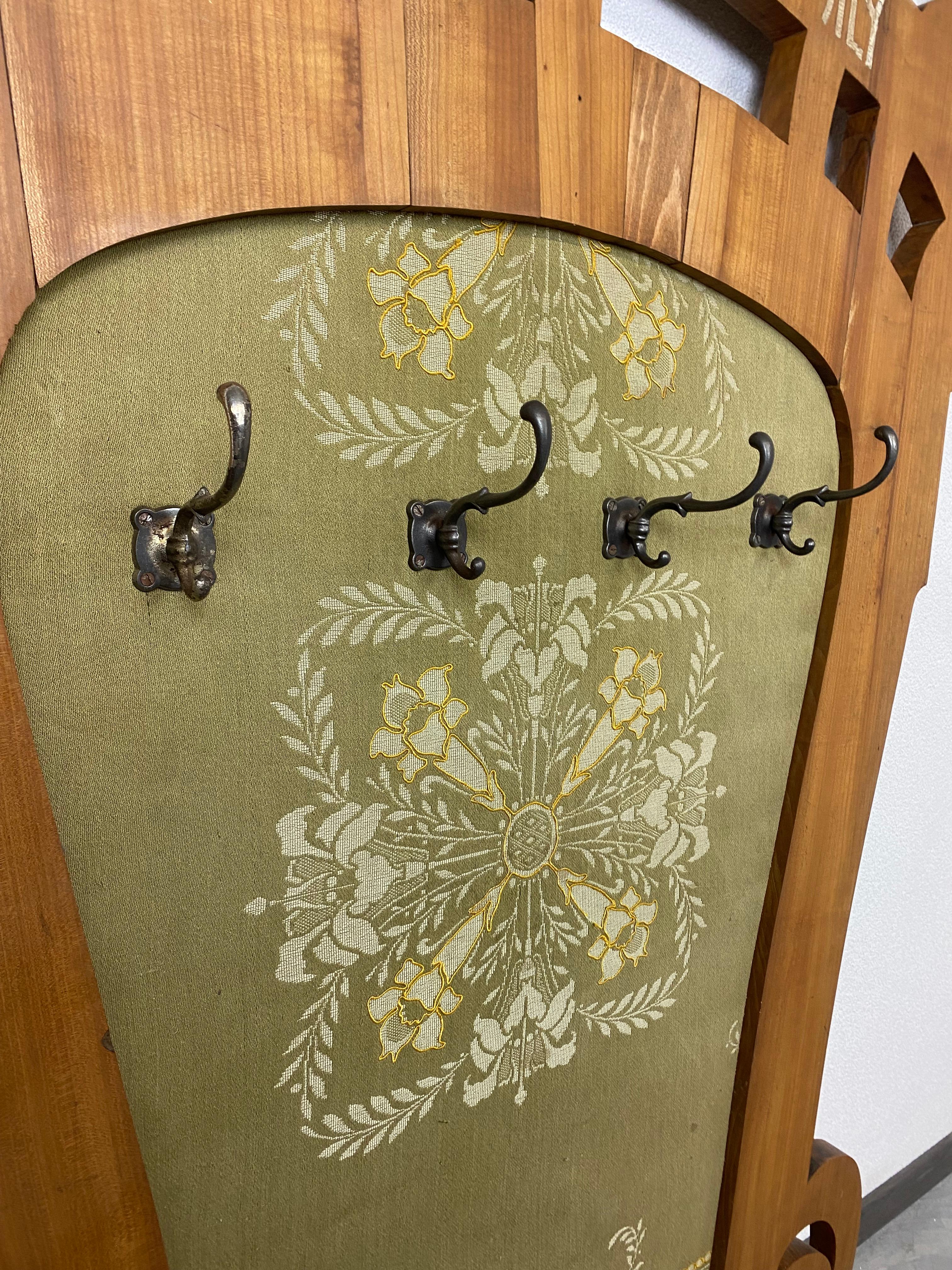 Early 20th Century Art Nouveau Coat Hanger For Sale