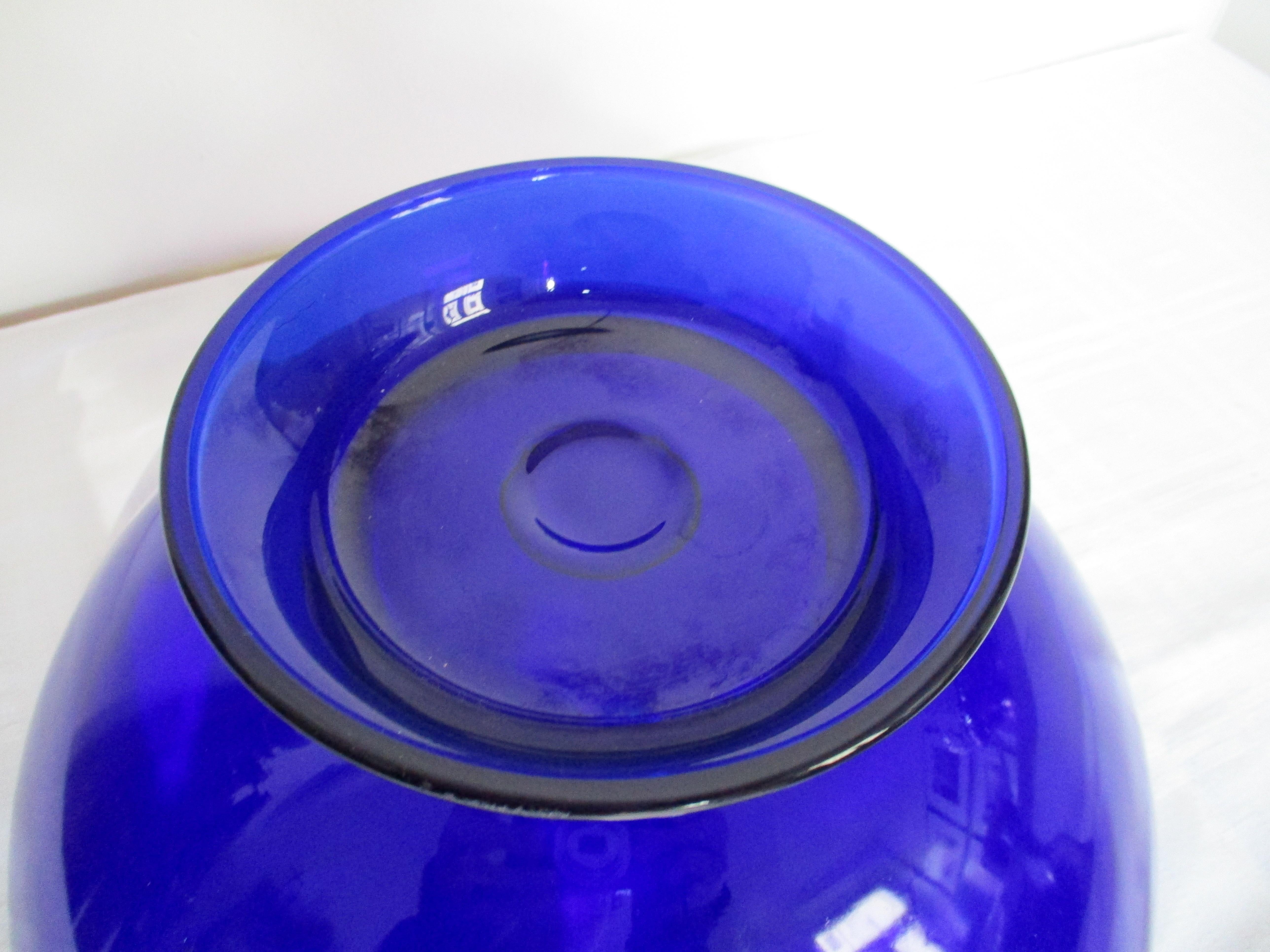 Austriaco Ciotola Art Nouveau blu cobalto in vendita