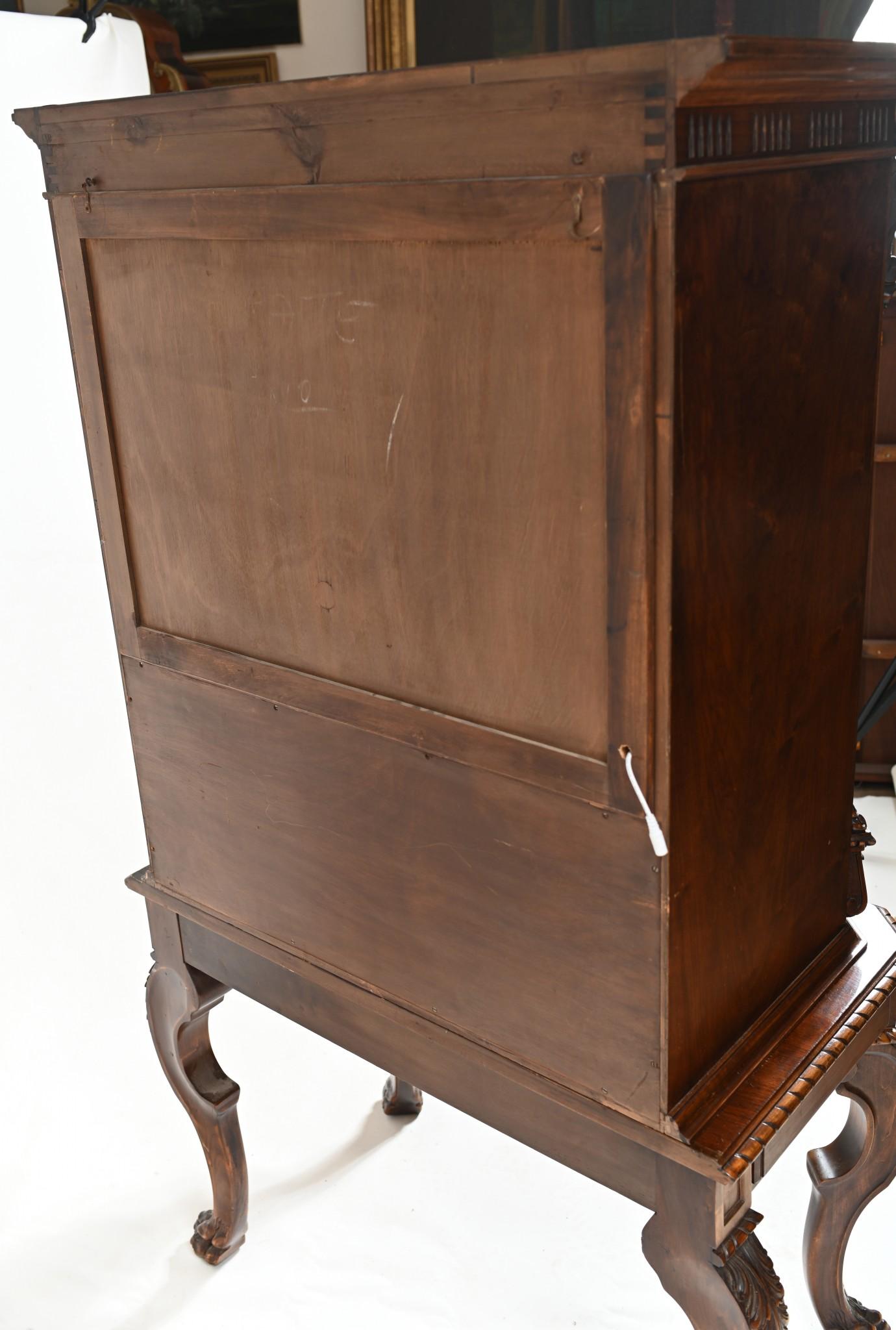 Art Nouveau Cocktail Cabinet Belle Epoque Drinks Chest For Sale 1